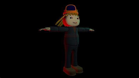 jollibee's phase 2 fnaf fan game ( popo )model - Download Free 3D model ...