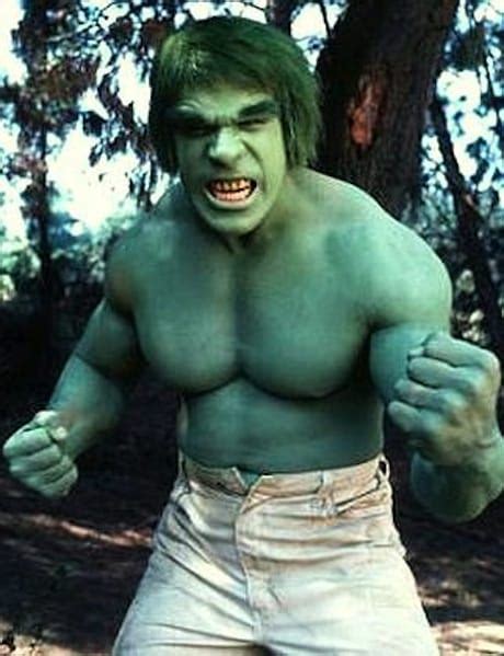 Lou Ferrigno Hulk Makeup