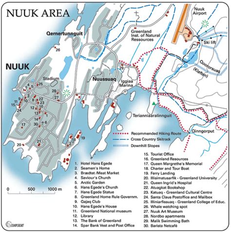 Nuuk Map - Nuuk Greenland • mappery