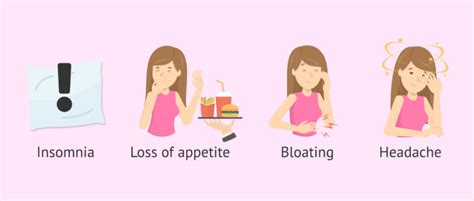 What are the most frequent symptoms after an embryo transfer?