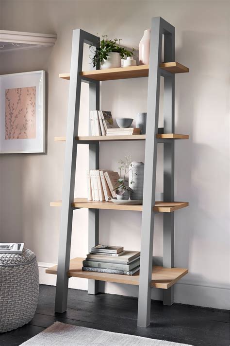 Industrial Corner Ladder Shelf - Fepitchon