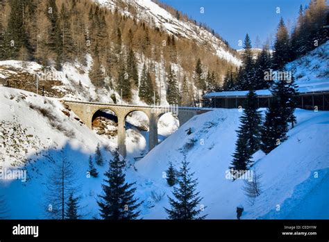 Bernina express, Switzerland Stock Photo - Alamy