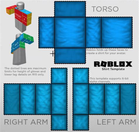 Roblox School Shirt Template