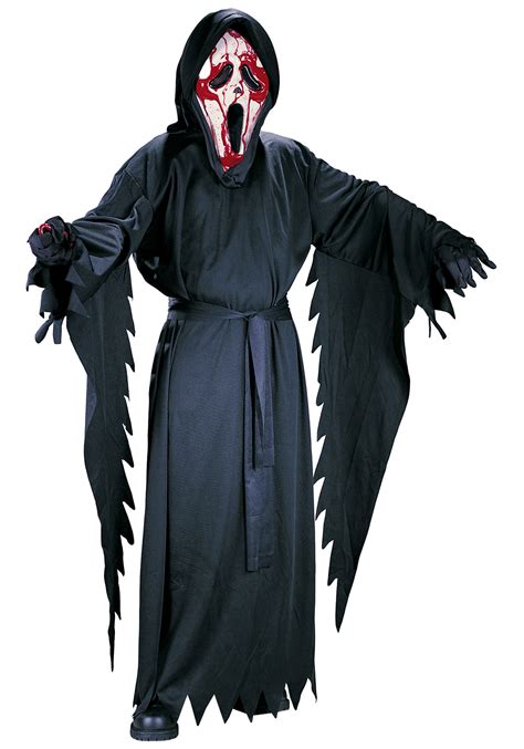 Boys Bleeding Ghost Costume - Kids Scary Movie Costumes