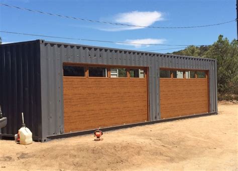 10 Shipping Container Garage… That are Beautiful and Practical