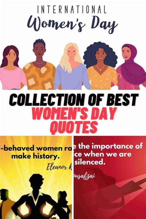 Collection of Inspirational INTERNATIONAL WOMEN'S DAY QUOTES