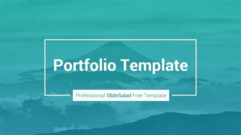 Free Business Portfolio Google Slides Template - SlideSalad