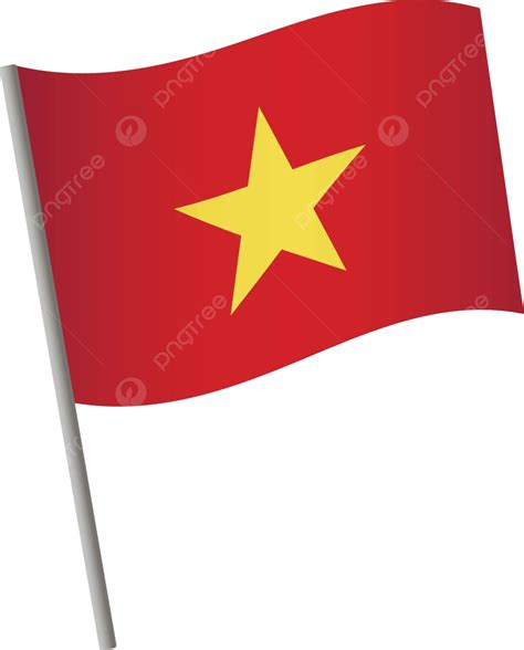 Vietnam Flag Icon Vietnam Country Flag Vector, Vietnam, Country, Flag ...