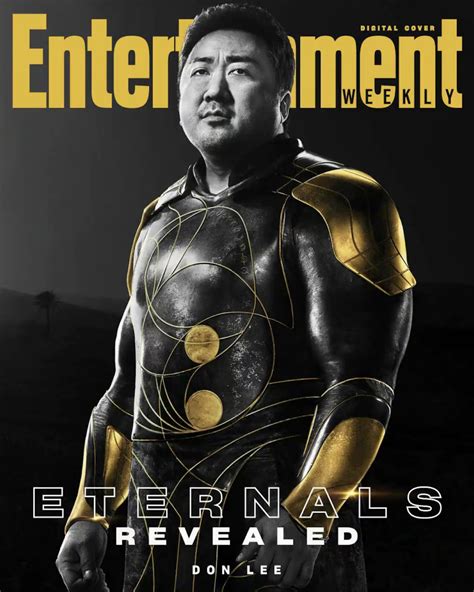 Entertainment Weekly unveils the digital cover poster of Ma Dong Suk ...