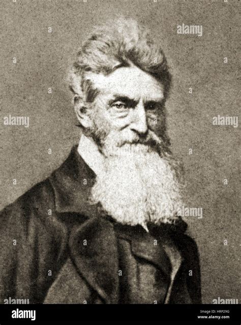 John Brown, American Abolitionist Stock Photo - Alamy