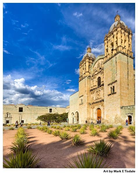 Spanish Baroque Architecture - Oaxaca Mexico Art Print