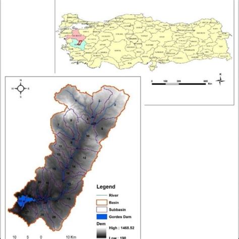 Location Map of Damodar River Basin including Study Area 3 Methods and ...