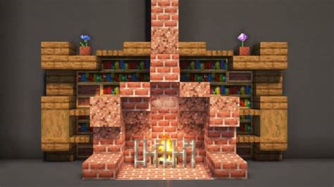 8 Cozy Minecraft Fireplace Design Ideas - Gamer Empire