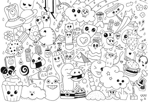 Kawaii Coloring Pages – coloring.rocks