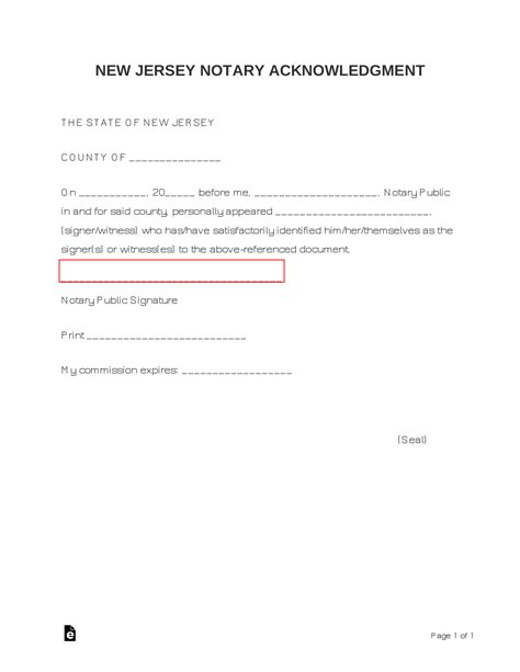 Notary Signature Template | TUTORE.ORG - Master of Documents