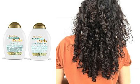 OGX Quenching Coconut Curls shampoo and conditioner For Curly Hair