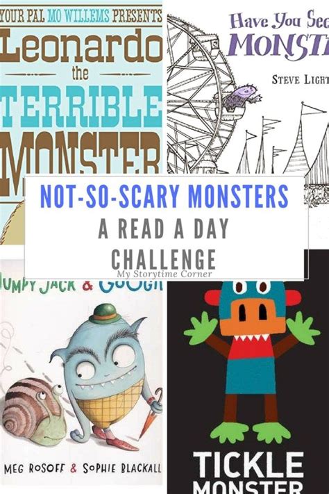 The Best Not-So-Scary Monster Books for Kids - My Storytime corner ...