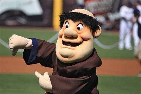 "Swinging Friar" - San Diego Padres mascot. | San diego padres baseball ...