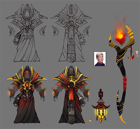 [DotA2] - Warlock - The Archivist's Armor — polycount