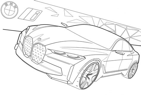 M5 Bmw Coloring Pages