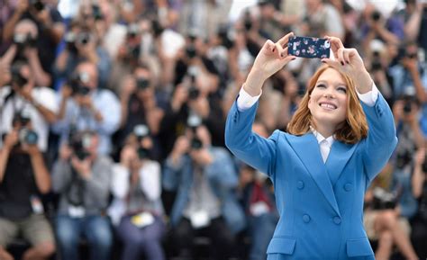 LEA SEYDOUX at Saint Laurent Photocall at Cannes Film Festival – HawtCelebs