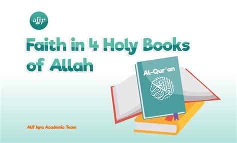 Faith in 4 Holy Books of Allah - Leading Alquran Learning Institution ...