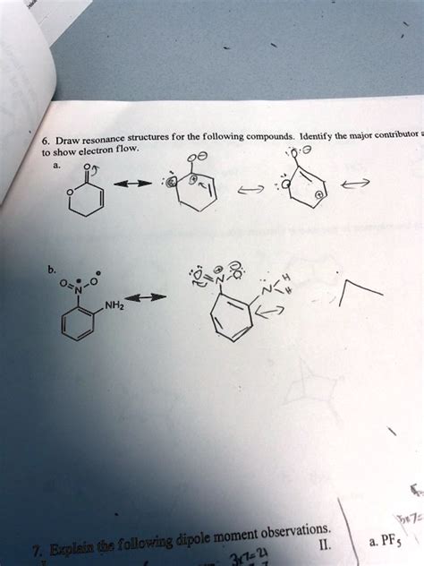 SOLVED: Structures for the following compounds: Identify the major ...