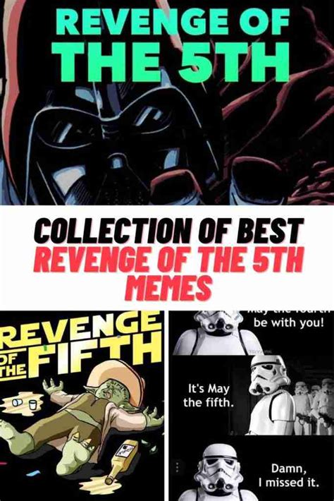 Collection of Best REVENGE OF THE FIFTH Memes 2023