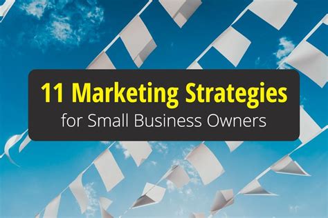 11 Best Marketing Strategies for Small Business Owners | JUST™ Creative