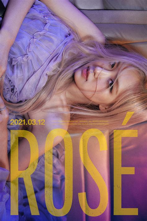 BLACKPINK Rosé Solo Release Teaser Posters - K-Pop Database / dbkpop.com