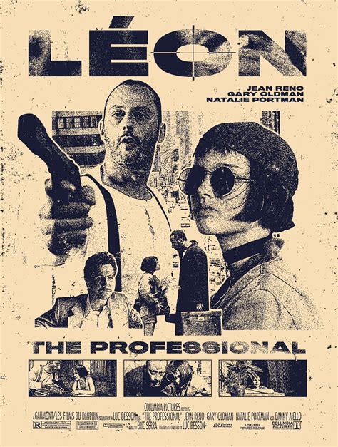 Léon The Professional (1994) | Poster By Rynodigital