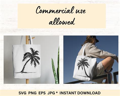 Palm Tree SVG Bundle, Summer Clipart Pack With 6 Palm Tree Silhouettes ...