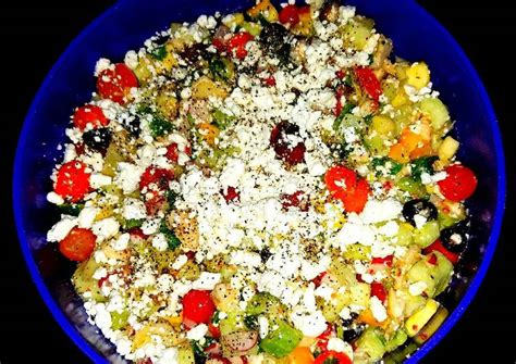 Mike's Armenian Cucumber Feta Salad Recipe by MMOBRIEN - Cookpad