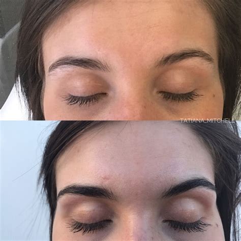 Eyebrows waxing. Before and after | Eyebrows, Waxing, Transformations