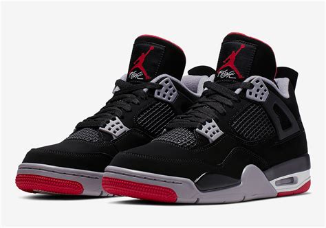 Air Jordan 4 Bred - 2019 Release Guide + Store List | SneakerNews.com