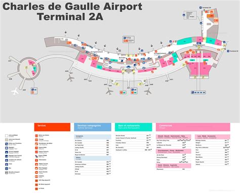 Paris Charles De Gaulle Airport Map - Maps For You