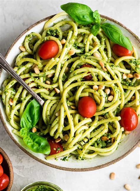 Easy Pesto Pasta Recipe - JoyFoodSunshine