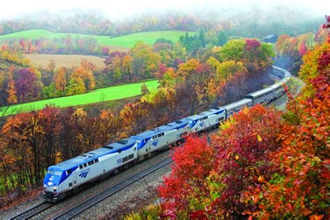 Train Through New England's Fall Foliage With 25% Off Amtrak