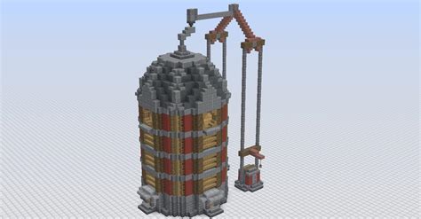 A storage silo I built from scratch with some irl references. It has a ...