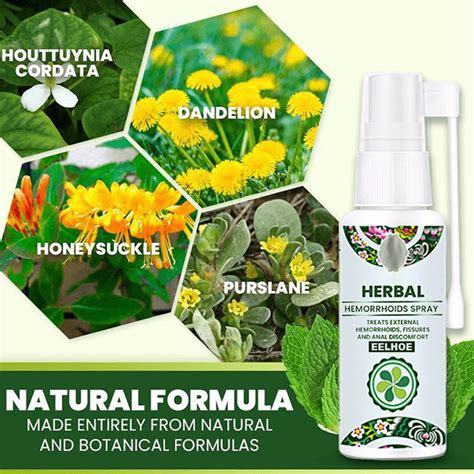 VERY EFFECTIVE ALMORANAS HERBAL SPRAY 30ml Hemorrhoids Cream Miracle ...