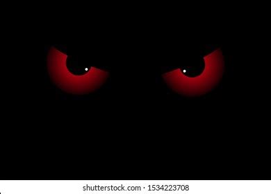 Devil Eye Halloween Illustration Vector Stock Vector (Royalty Free ...