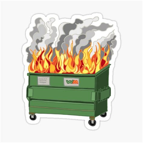 Dumpster Fire Gif Emoji