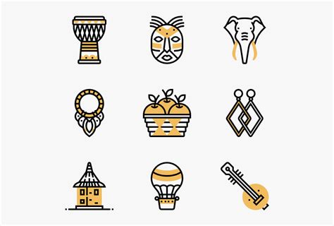 Africa Symbols, HD Png Download - kindpng