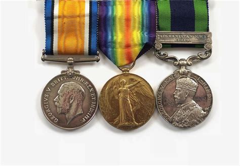 WW1 Indian Army Reserve of Officers Group of Three Medals.