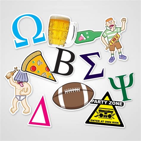 Custom Fraternity & Sorority Stickers | Satisfaction Guaranteed