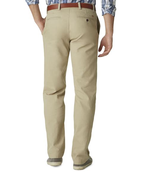 Dockers D3 Classic Fit Field Khaki Flat Front Pants in Beige for Men ...