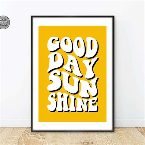 Good Day Sunshine - Etsy