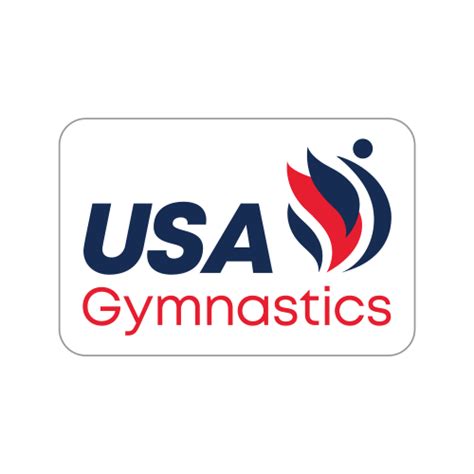 USA Gymnastics Logo Sticker - Rectangle – USAGYMSTORE