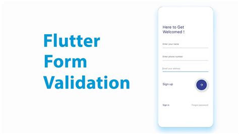 Flutter Form Validation | Flutter TextField Validation | Flutter ...