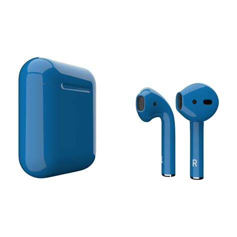 Buy AirPods 2 Blue | Custom Painted By AS2 In Dubai